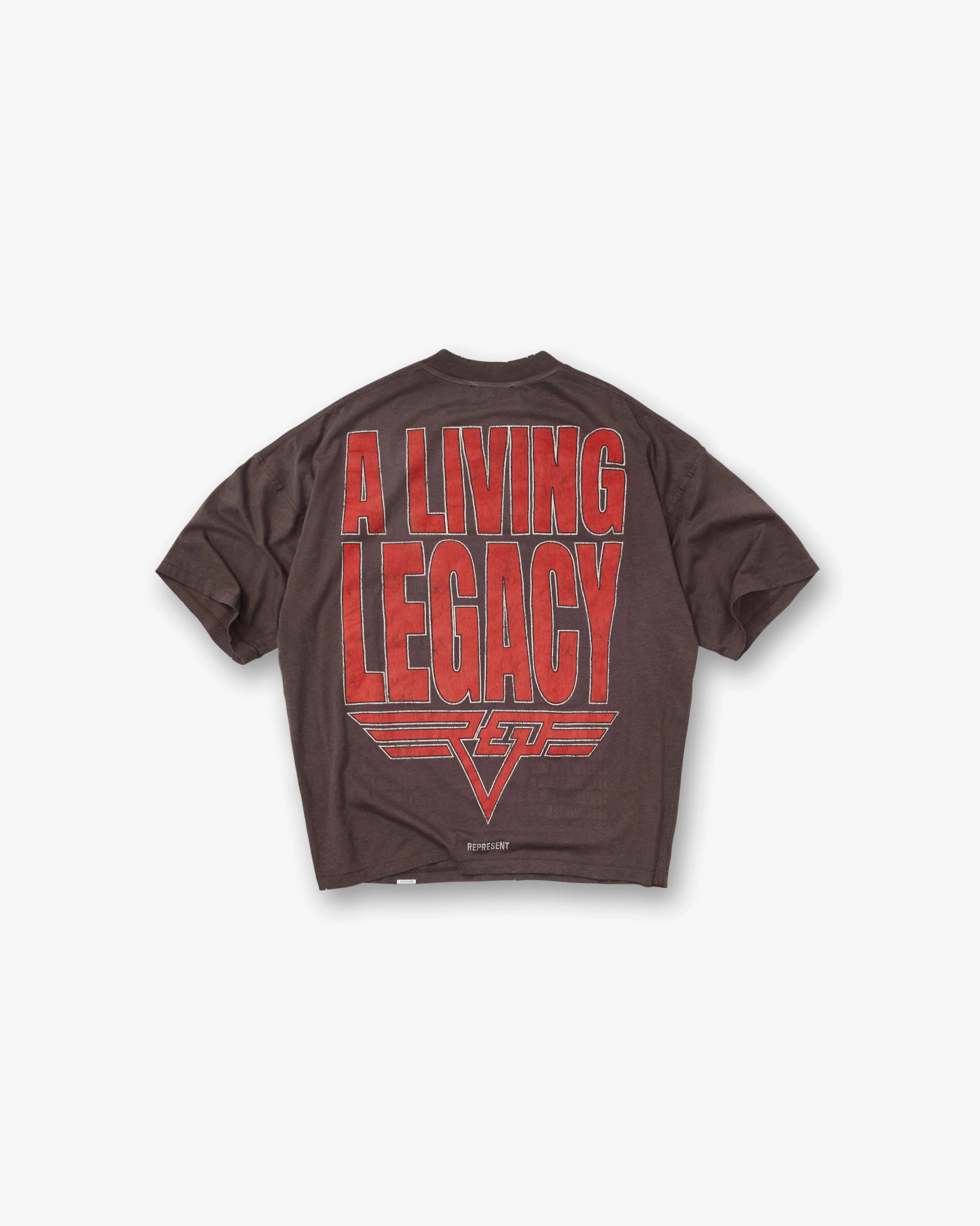 Reversible Living Legacy Tour T-Shirt - Nero Set In Sleeve Athletic Wear