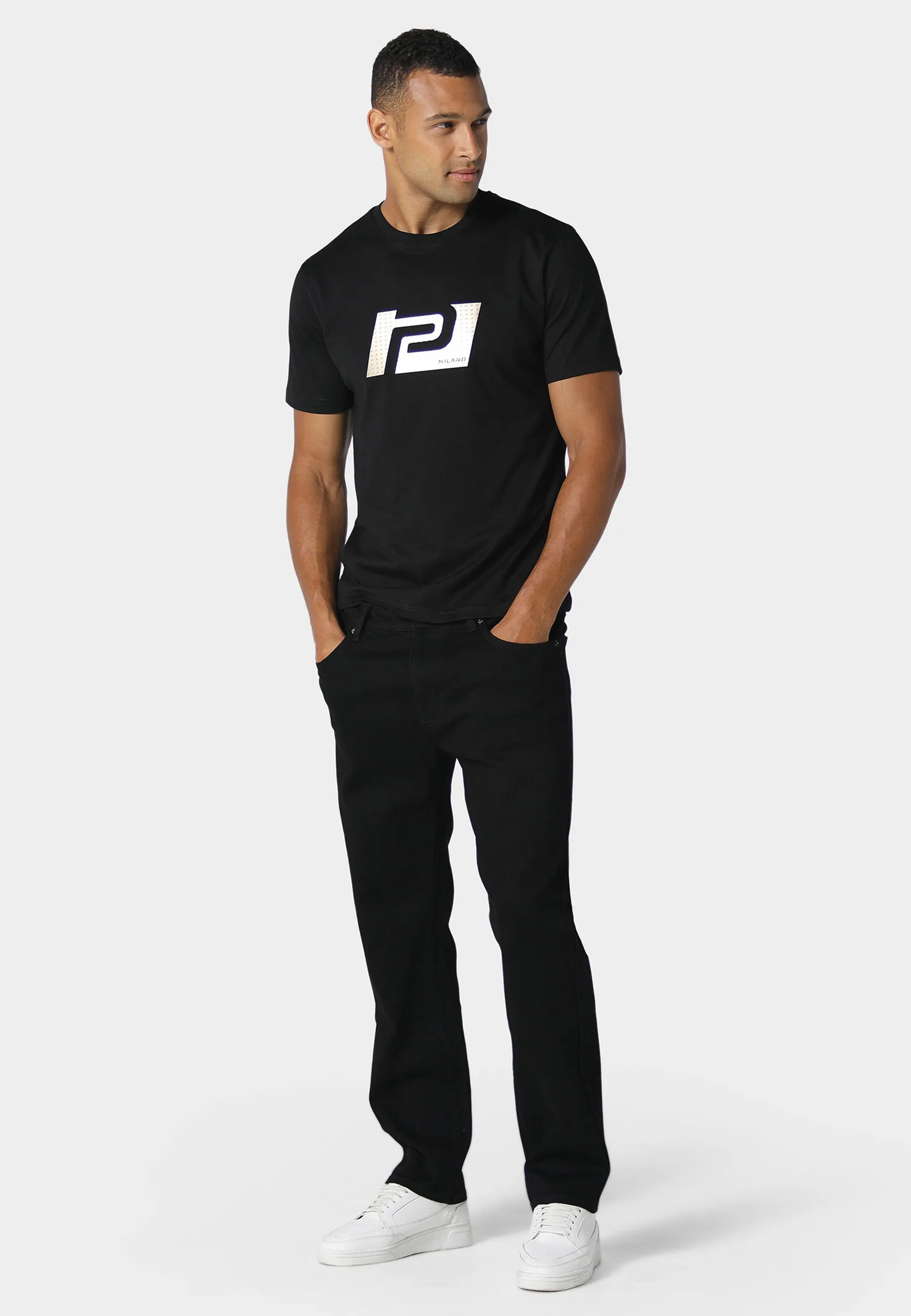 Weekend Smart Zeal Black T-Shirt