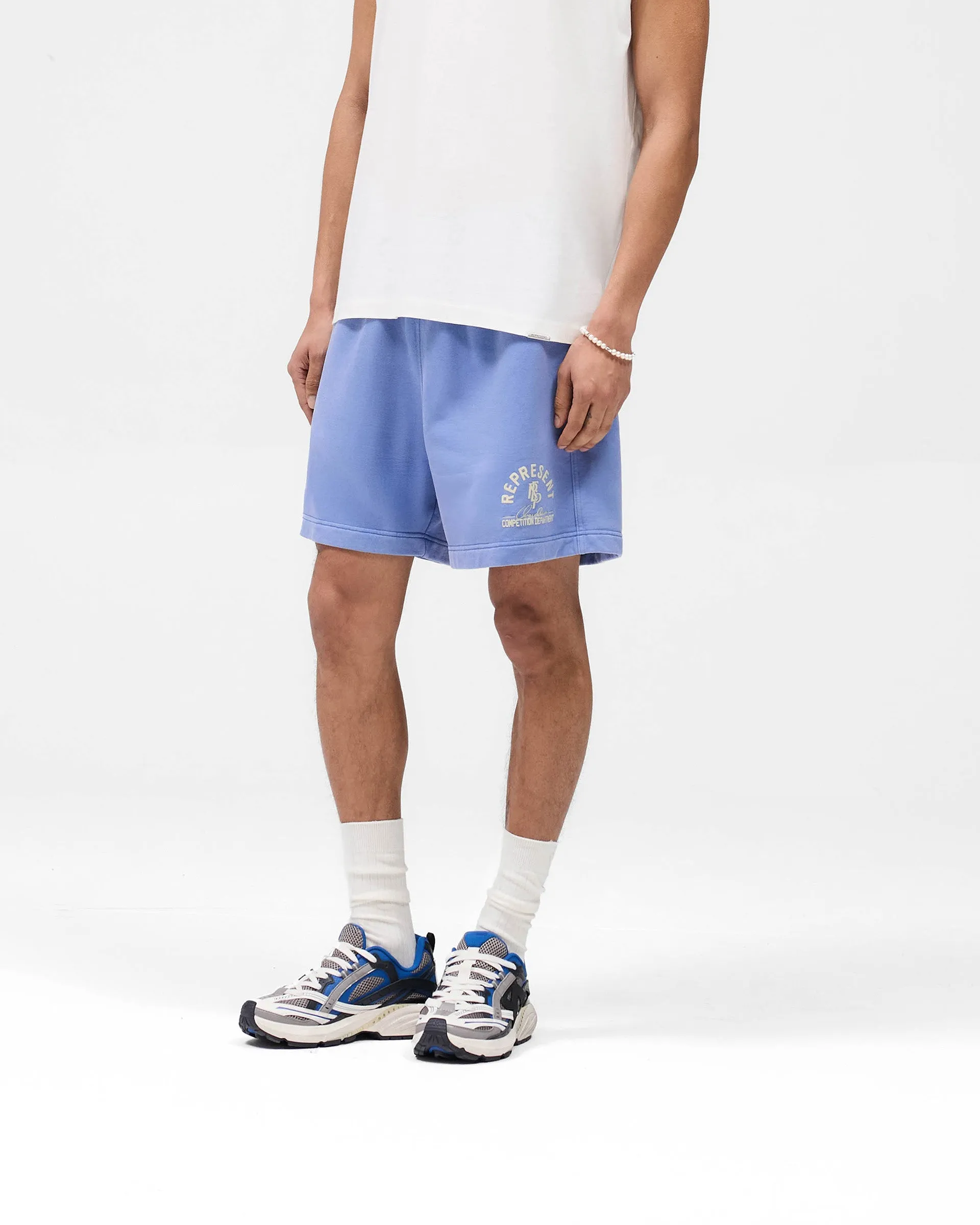 Competition Department Shorts - Bright Blue City Mood