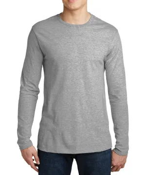 School spirit JustBlanks Men's Long Sleeve Slim Fit Cotton Crew Neck T-Shirt