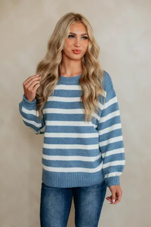 Saylor Striped Sweater Fresh Layer