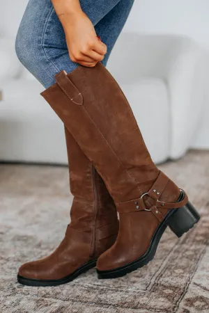 Lake Step Haven't You Heard Boots - Coffee