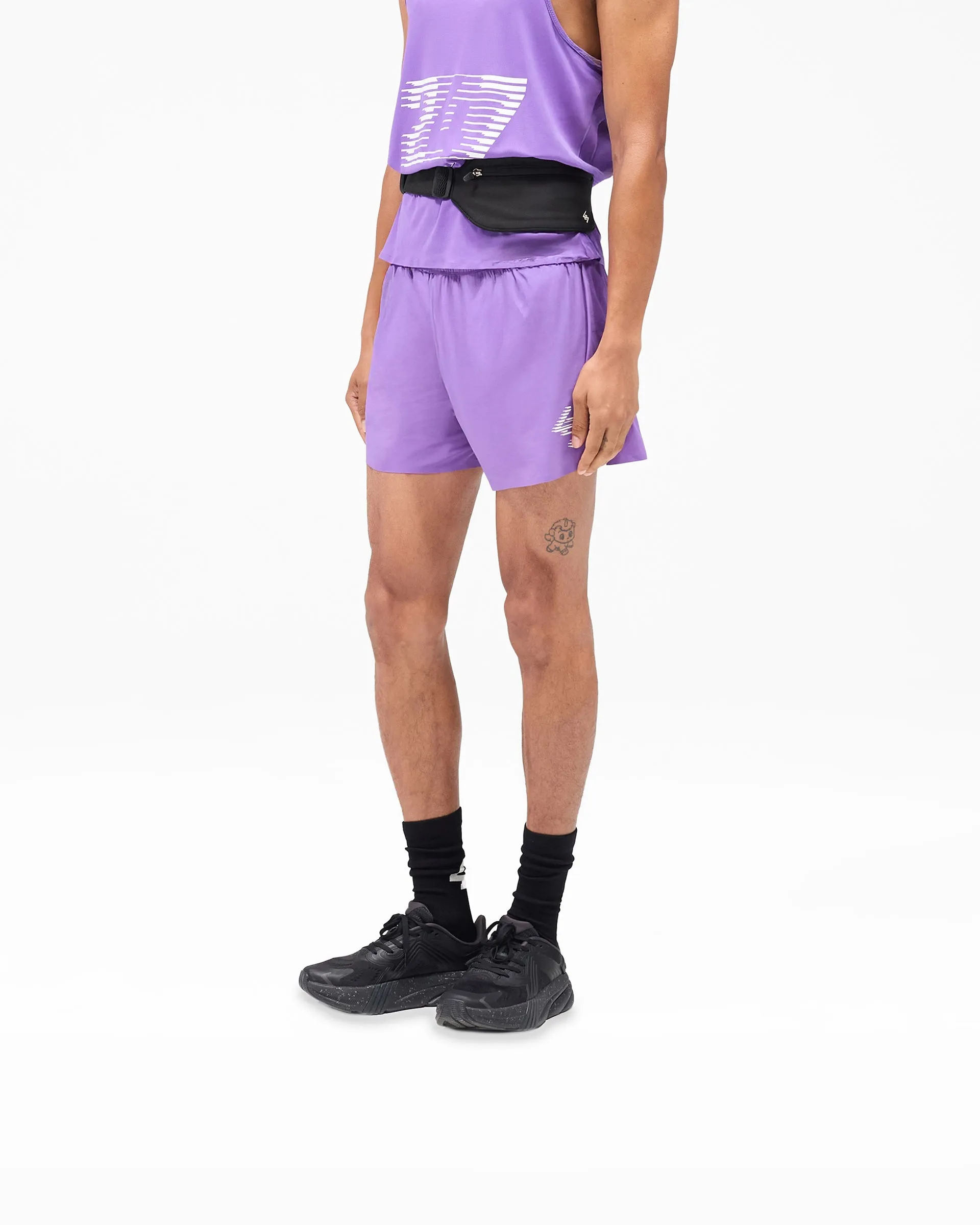 247 Berlin Short - Purple easygoing look