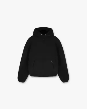 formal party Fleece Oversized Hoodie - Black