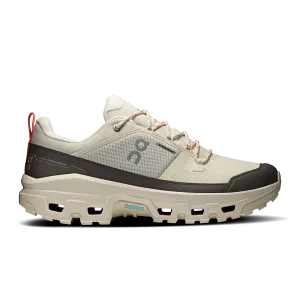 lightweight - construction shoes running on a synthetic track shoes On Running Cloudrock Low Waterproof Ivory
