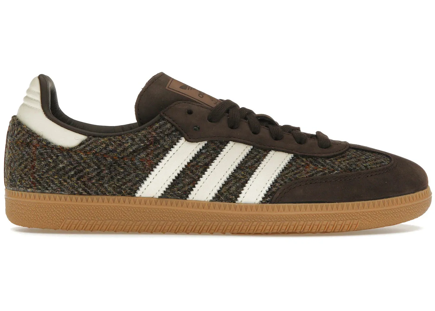 Adidas Samba Og Dark Brown Tweed Quick Start Performance Comfort