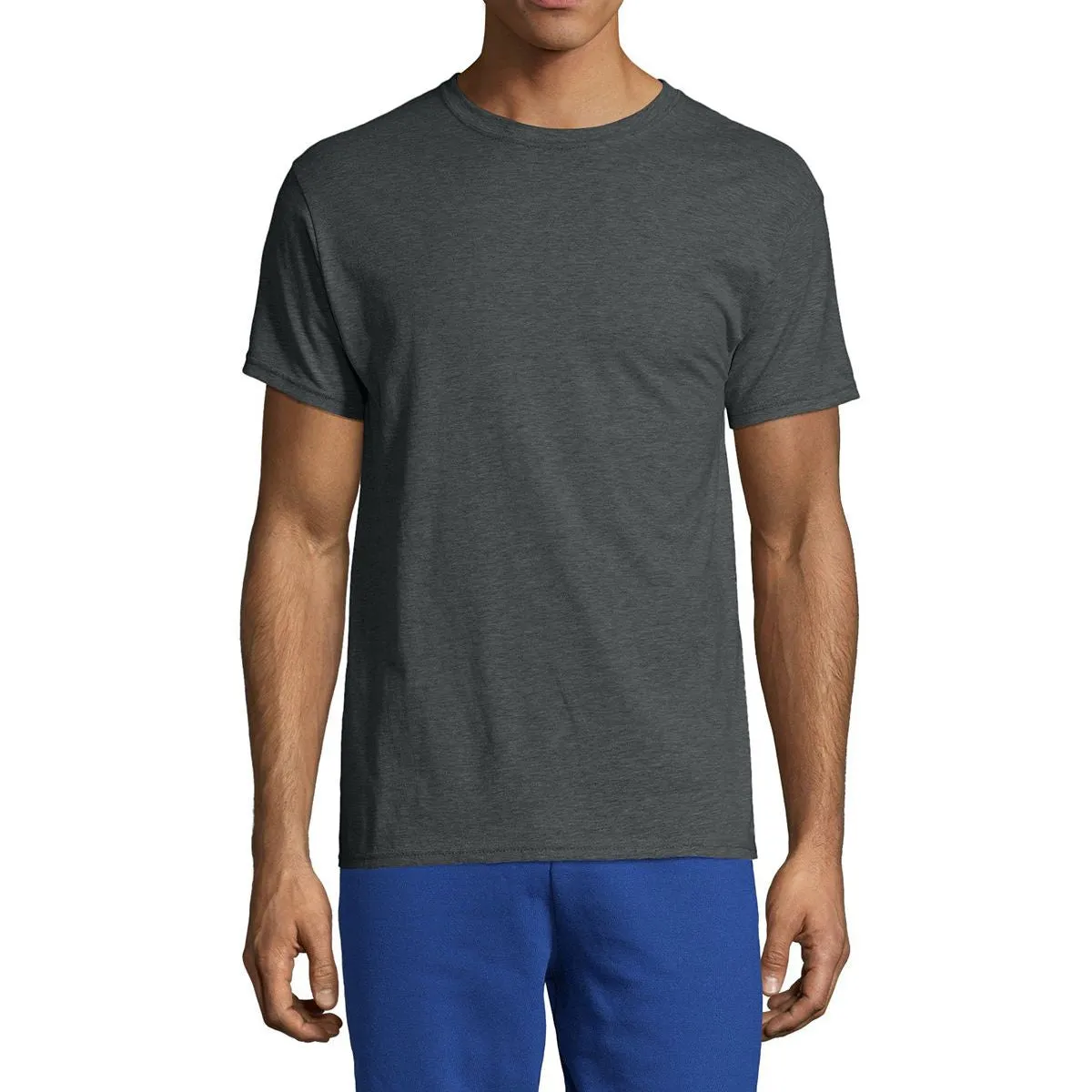 JustBlanks Men's Cool Dri Active Wear Performance Crew Neck T-Shirt Fur combination Date night