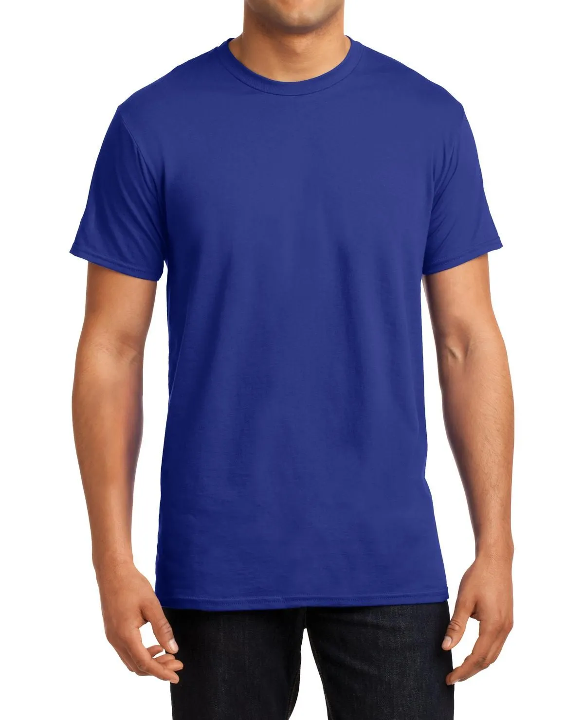 Stretch Wear Linen blend JustBlanks Men's Cool Dri Active Wear Performance Crew Neck T-Shirt