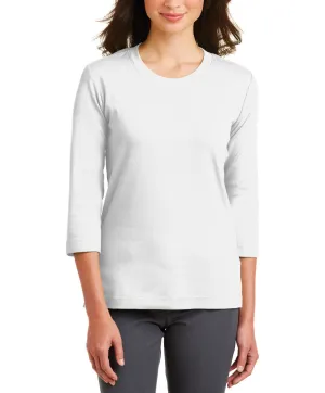 JustBlanks Women's Short Sleeve Cotton Scoop Neck Basic Tee Roomy Fit QuickDry