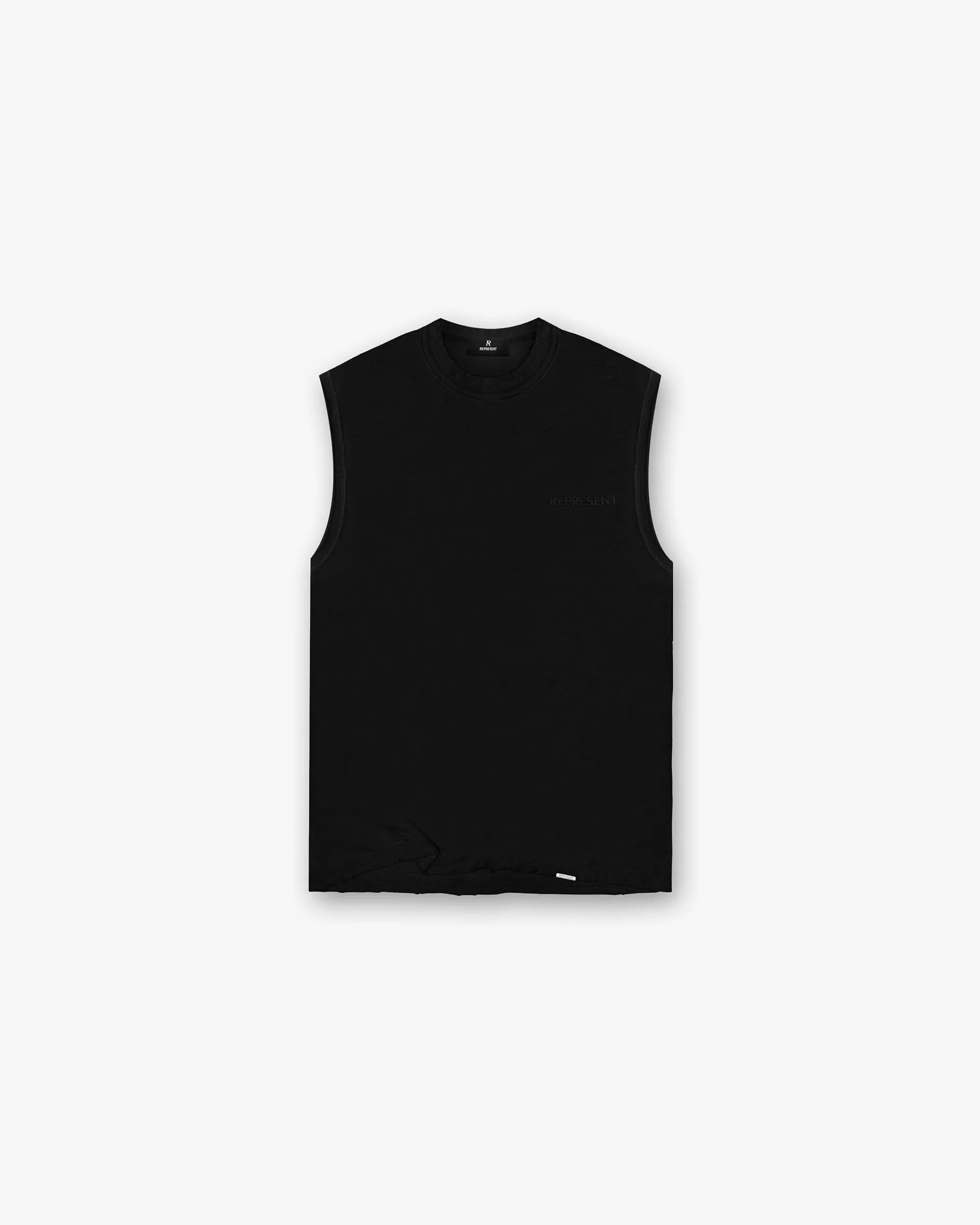 ethical Slub Tank - Jet Black