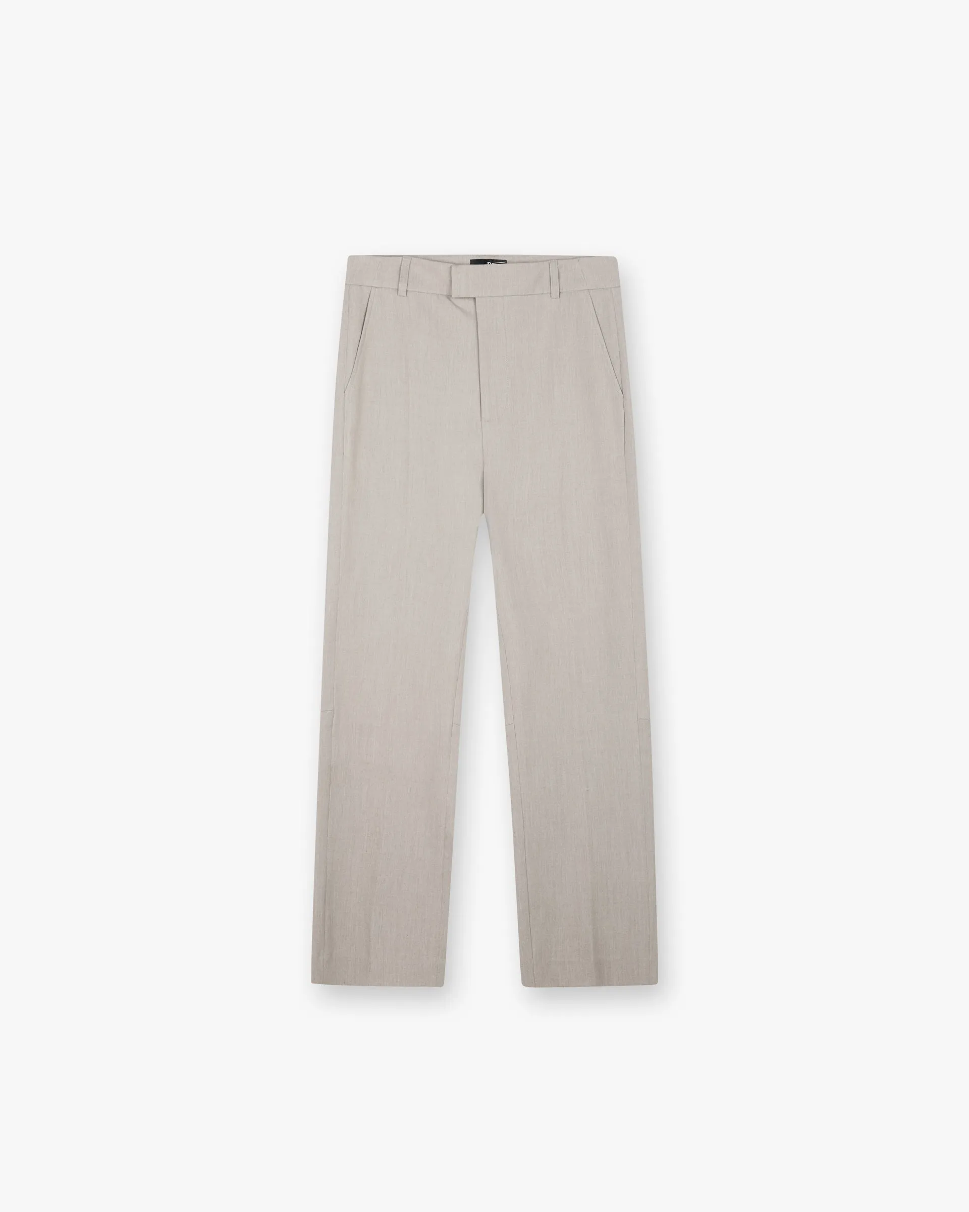 Mid Rise Smoking Pant - Oatmeal