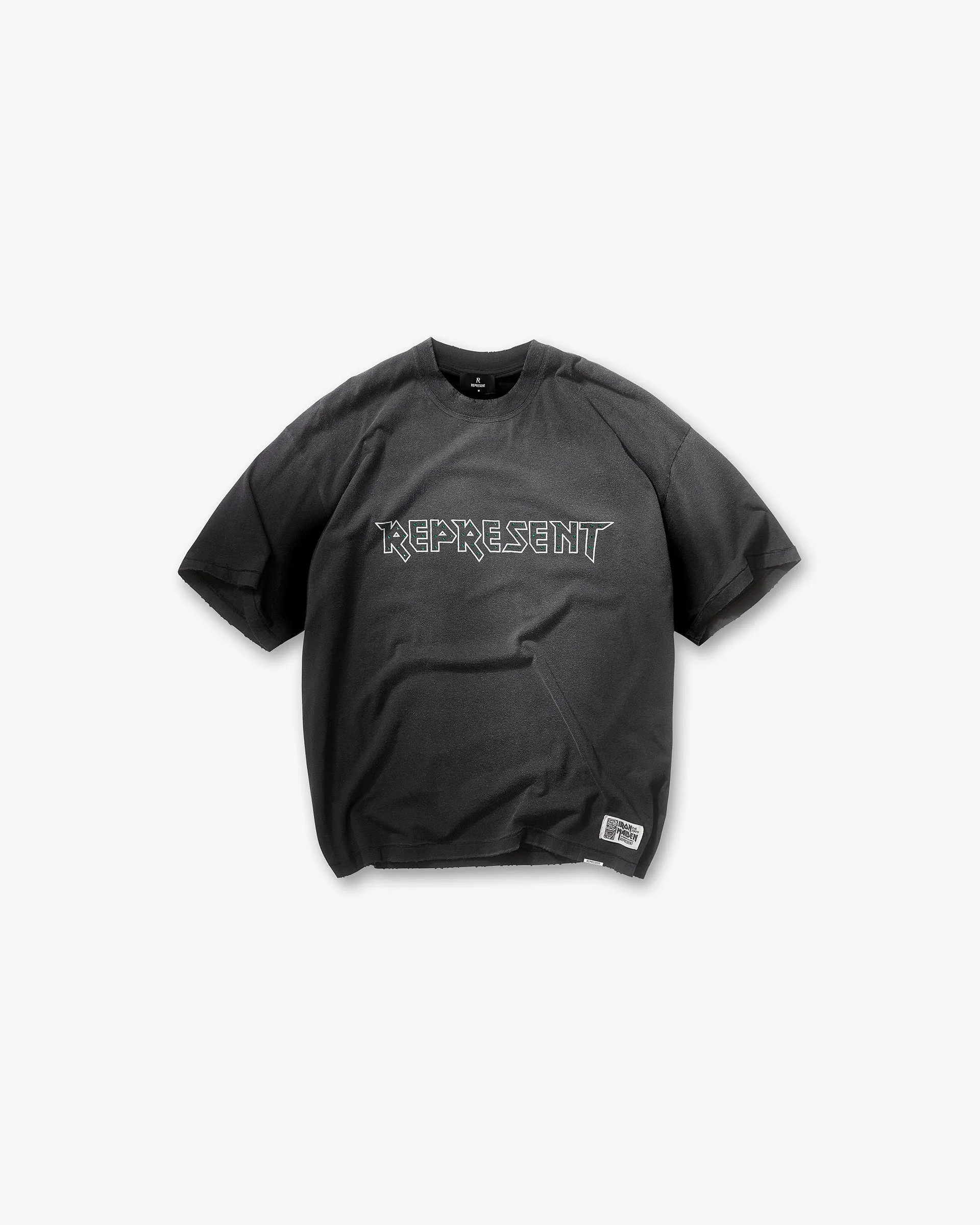 Represent X Iron Maiden Infinite Dreams T-Shirt - Aged Black Fit for Any Season