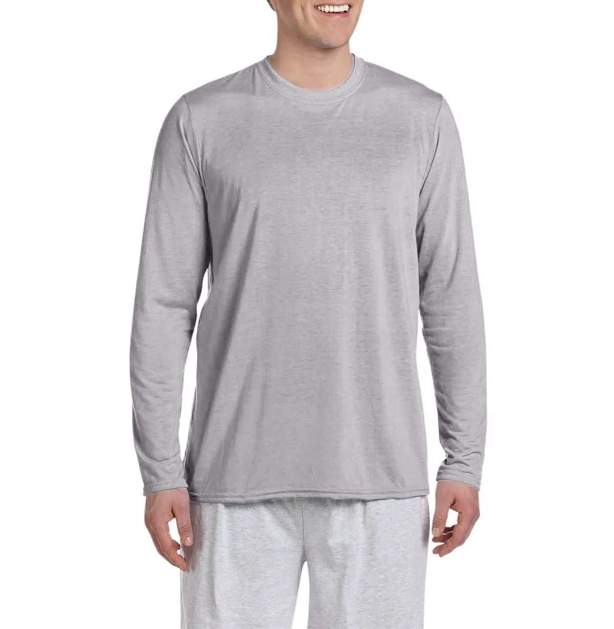 JustBlanks Men's Soft Jersey Crew Neck Short Sleeve Tee Ethically Sourced Material