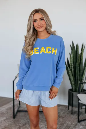 Beach Babe Crewneck product tie dye uniqueness Casual Layers