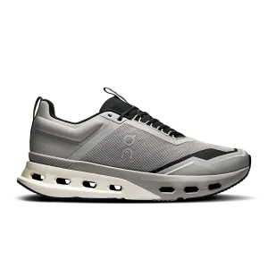 On Running Cloudnova X Alloy Black high - arched running shoes velvet - finish - design shoes