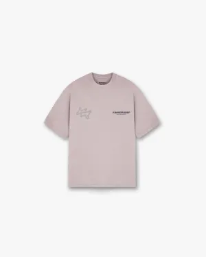 spandex blend Slim Silhouette 247 Future Terrains Oversized T-Shirt - Moonrock