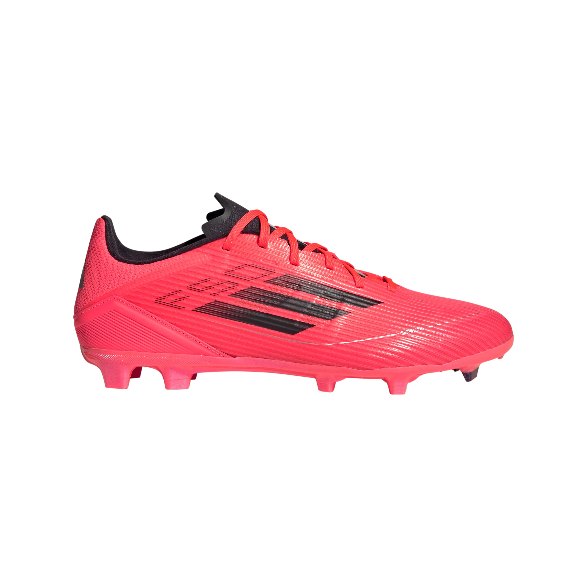 adidas F50 LEAGUE Firm/Multi-Ground Soccer Cleats | Turbo-Aurora Black-Platinum Metallic | Men's studded shoes