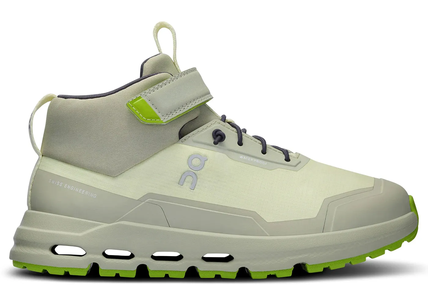 On Running Cloudhero Mid Waterproof Seedling Chalk (Ps) occasional - running option shoes