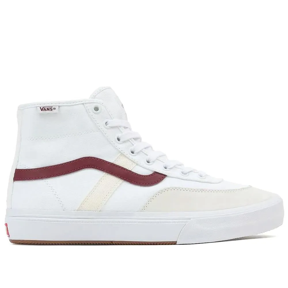 Simple Vibes Stride Ready Vans Crockett High - White/Red