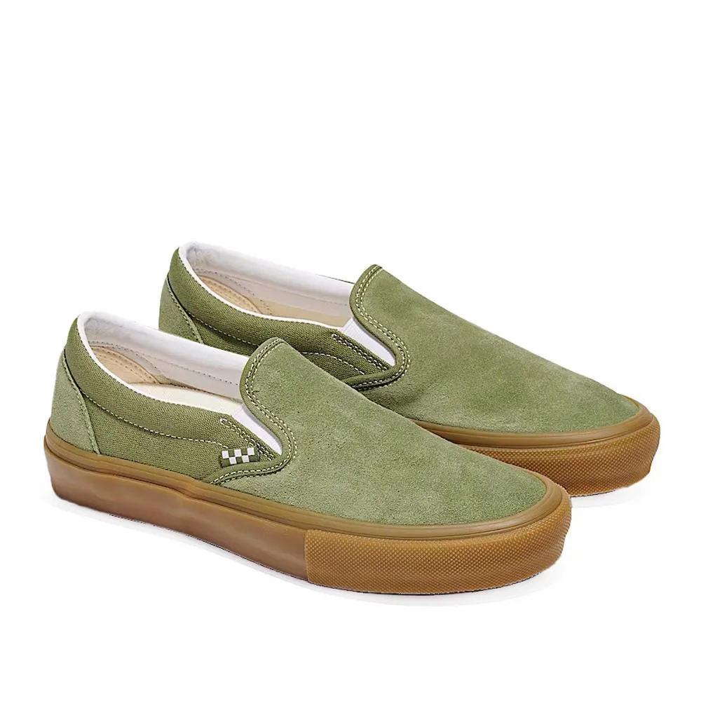 Edge Hike Vans Skate Slip-On - Green/Gum