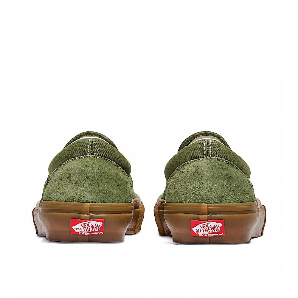 Vans Skate Slip-On - Green/Gum Dynamic Motion