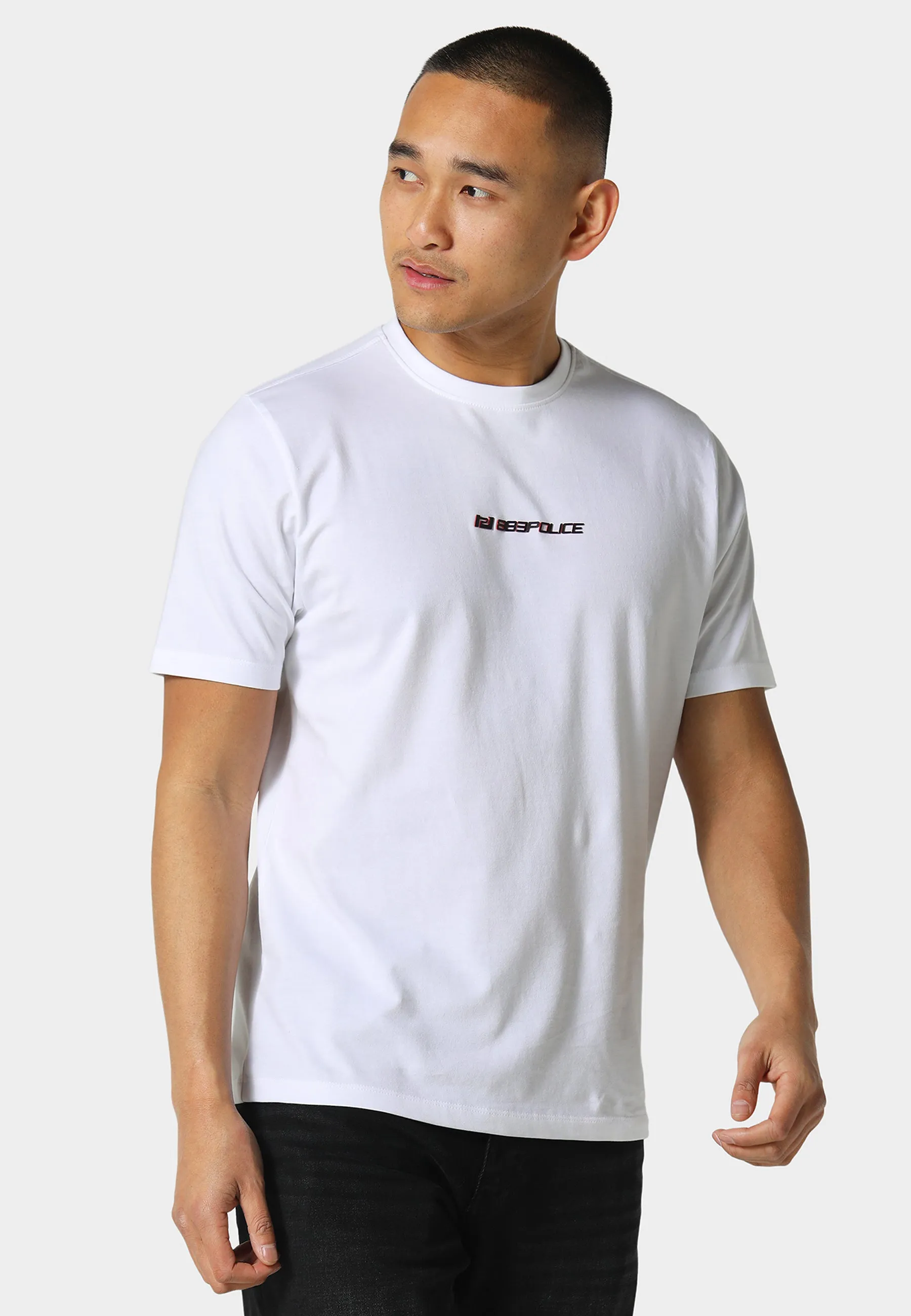Wrinkle Resistant Stratton White T-Shirt