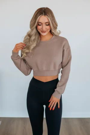 Timeless Active Street Sporty Noa Lounge Crewneck - Light Mocha