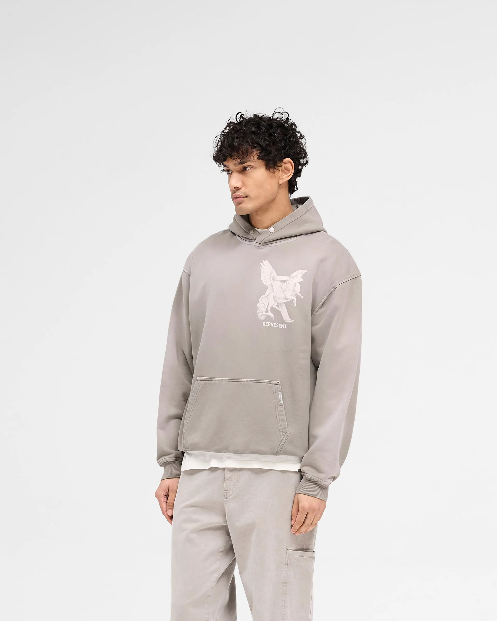 Comfy Street Elegance In Motion Hoodie - Thunder