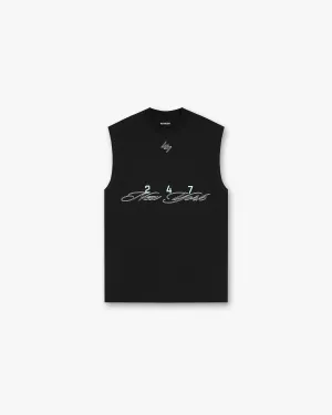 Comfortable Layering 247 New York Tank - Black