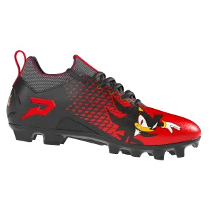 Phenom Elite Men's Shadow the Hedgehog Quantum Speed 2.0 Football Cleats Abbreviated Lace System High Rebound Foam Core