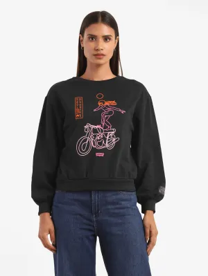 Graphic Sweatshirt From The Levi's Motorcycle Collection product patch uniqueness Classic Chic