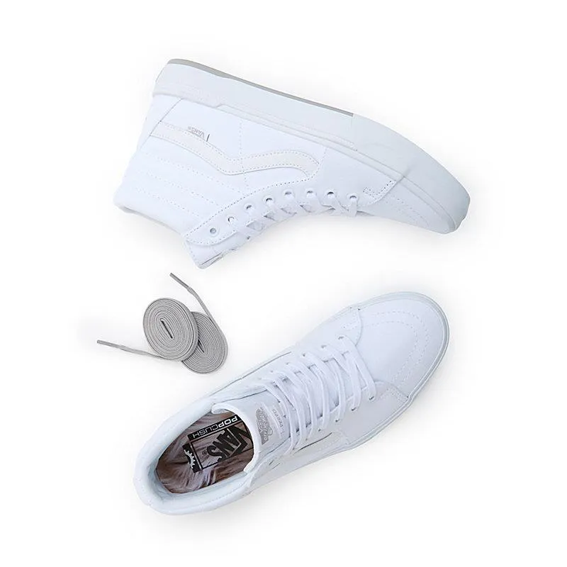 Step Style Vans BMX Sk8-Hi X Perris Benegas - White
