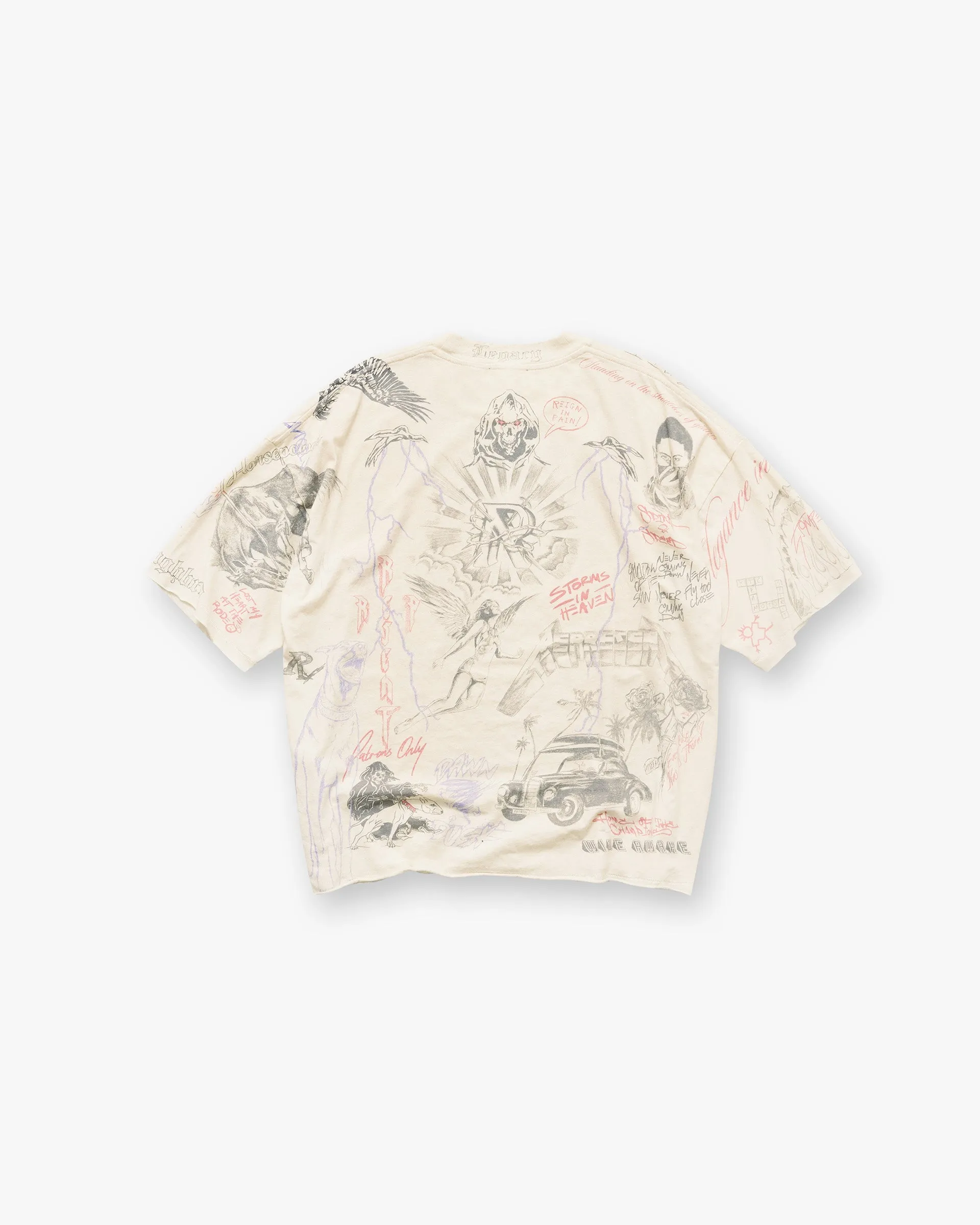 Essential layering piece Legacy T-Shirt - Buttercream