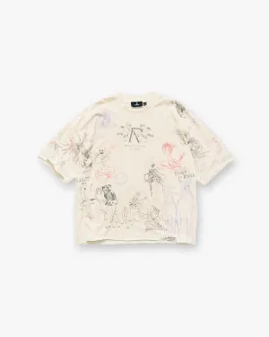 Legacy T-Shirt - Buttercream Playful Design