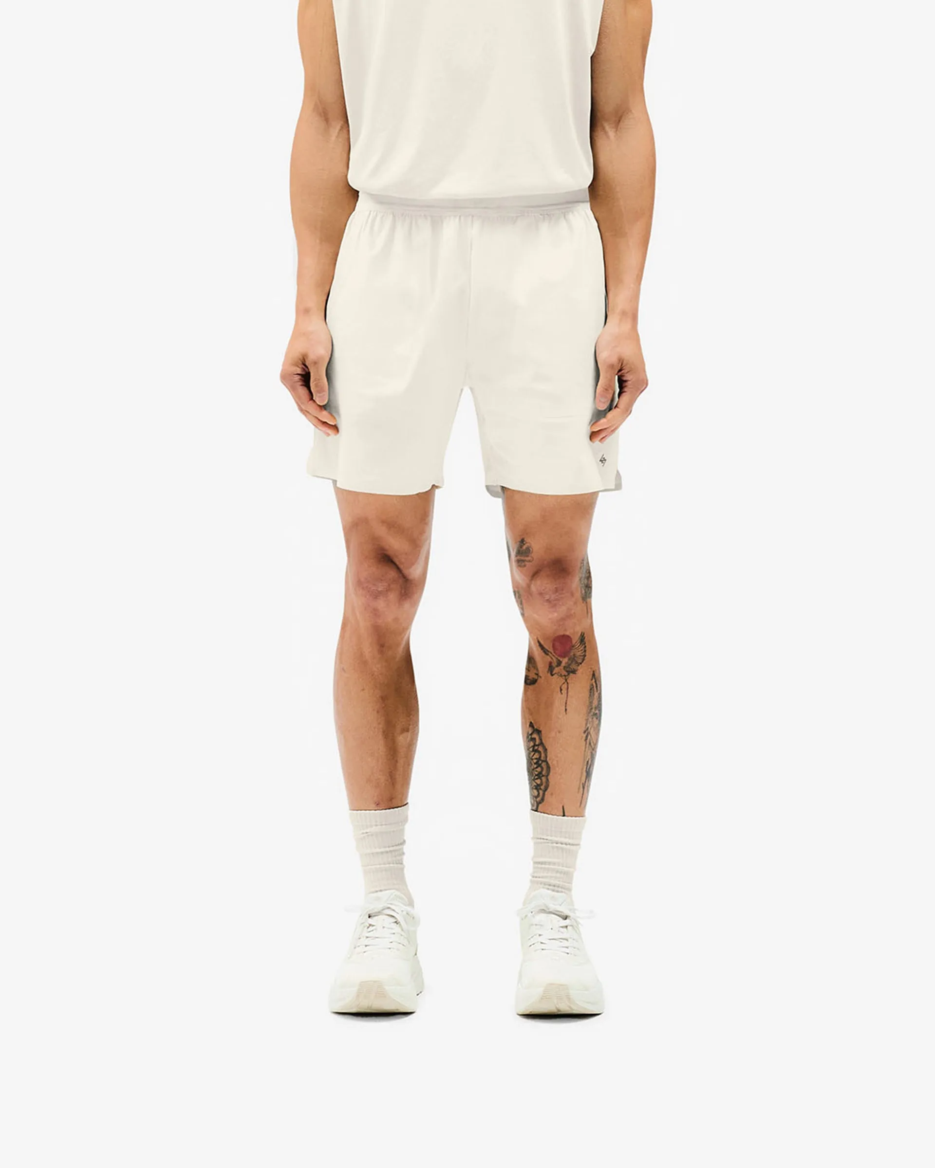 Team 247 Fused Shorts - Cream Comfortable Wear