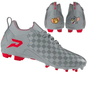 Phenom Elite Men's Tom and Jerry "Cheddar Chase" Quantum Speed Football Cleats Shock absorption tech weekday training