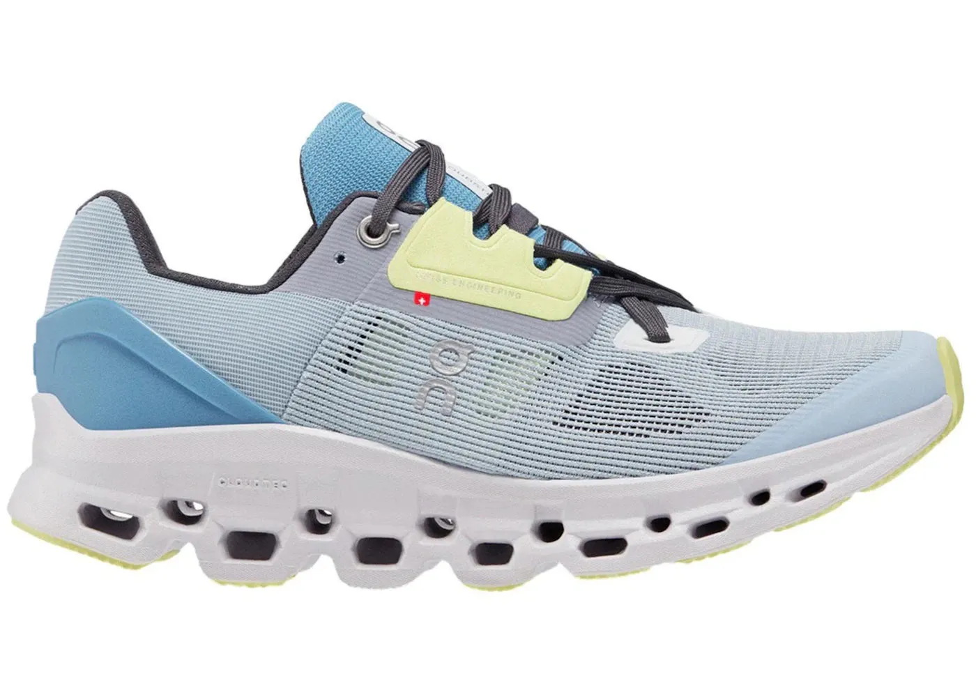 long - jump shoes Centered Lacing Web On Running Cloudstratus Chambray Lavender (Women'S)