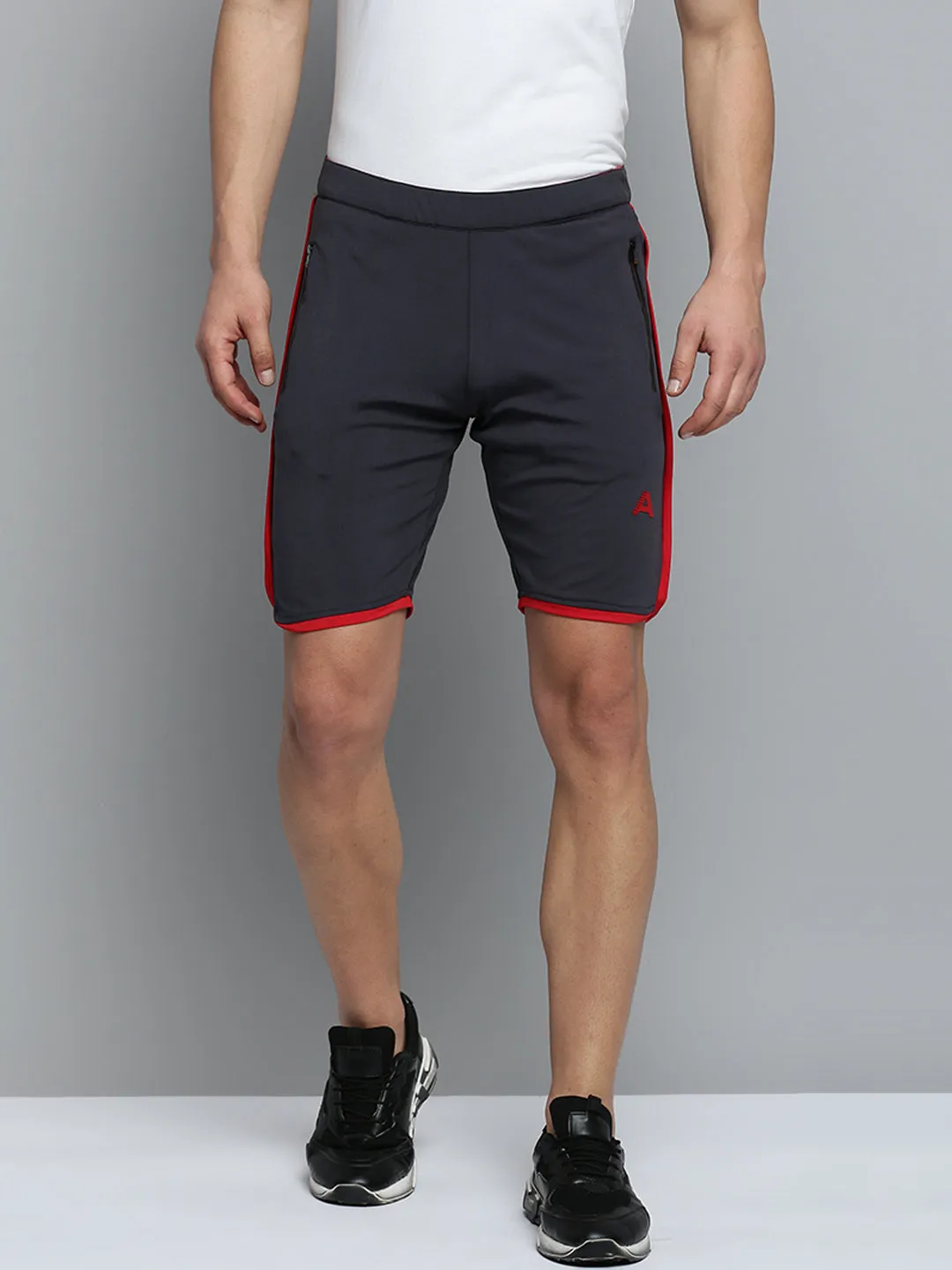 Classic Shorts Men's Grey Regular Fit Sports Shorts