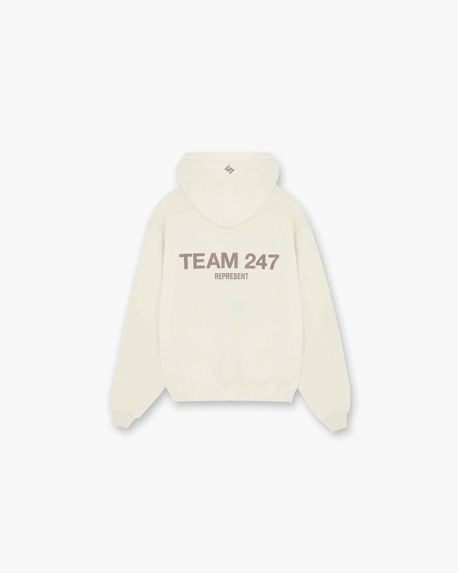 Team 247 Oversized Hoodie - Cream product solo confidence