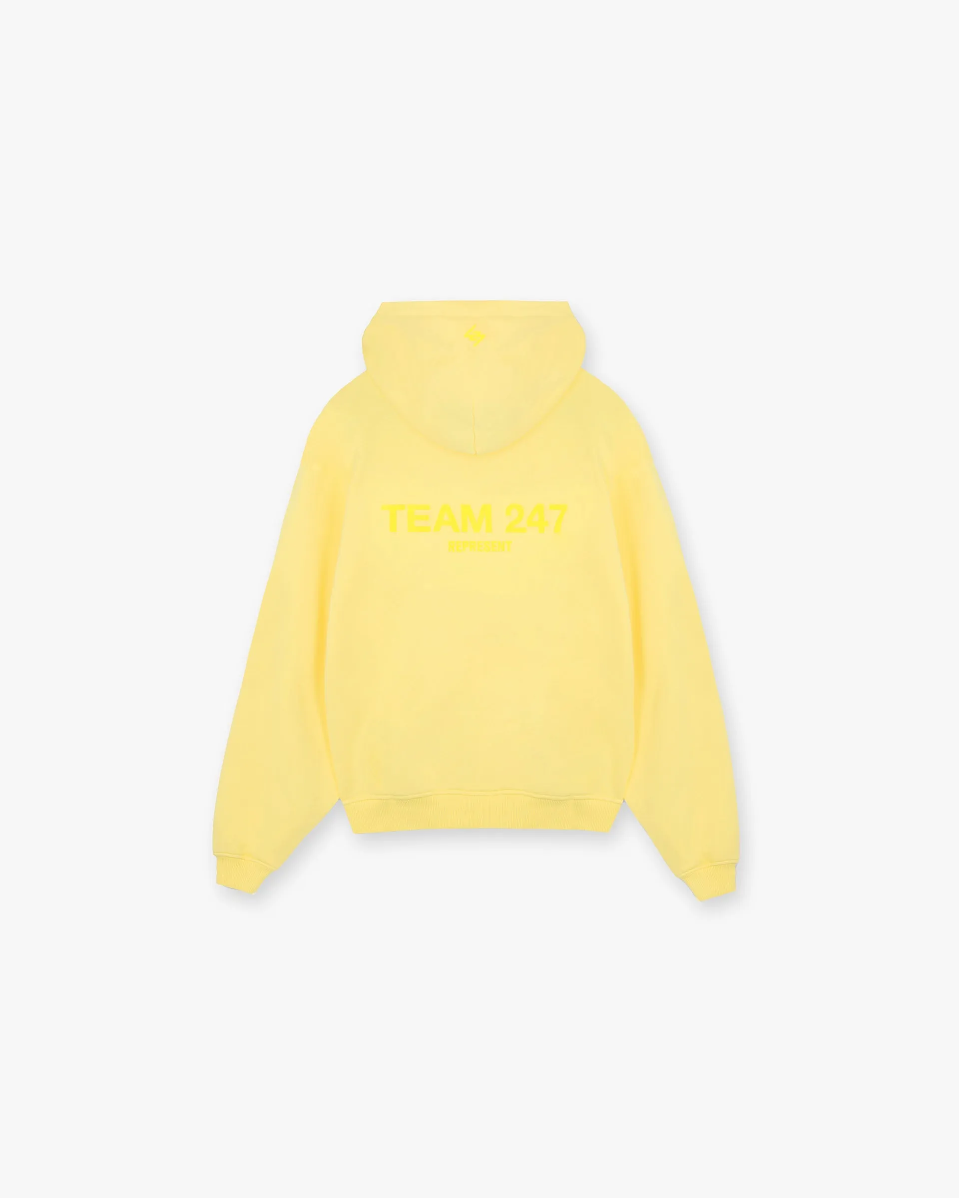 Team 247 Oversized Hoodie - Lemon Weekend Layer