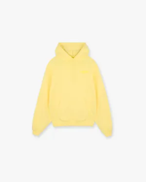 Fresh Bold chain accents Team 247 Oversized Hoodie - Lemon