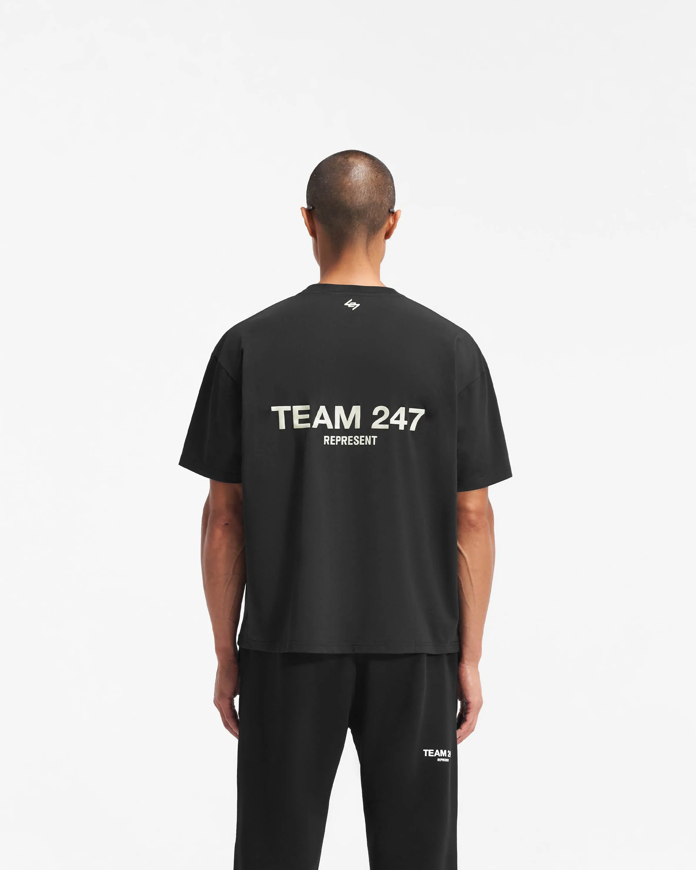 Team 247 Oversized T-Shirt - Black Comfy Wear Fit