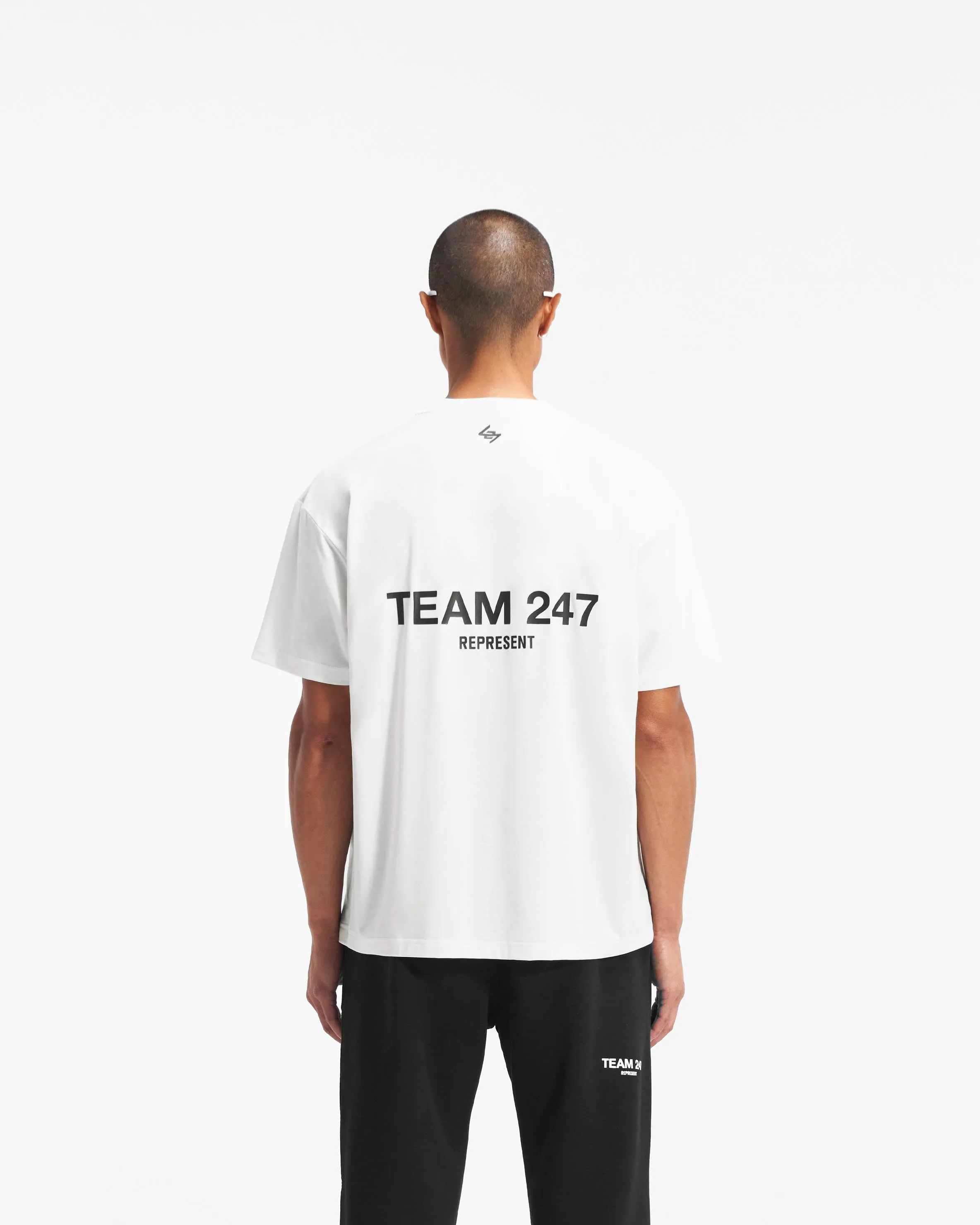Simple Wear Fashion Must-Have Team 247 Oversized T-Shirt - Flat White