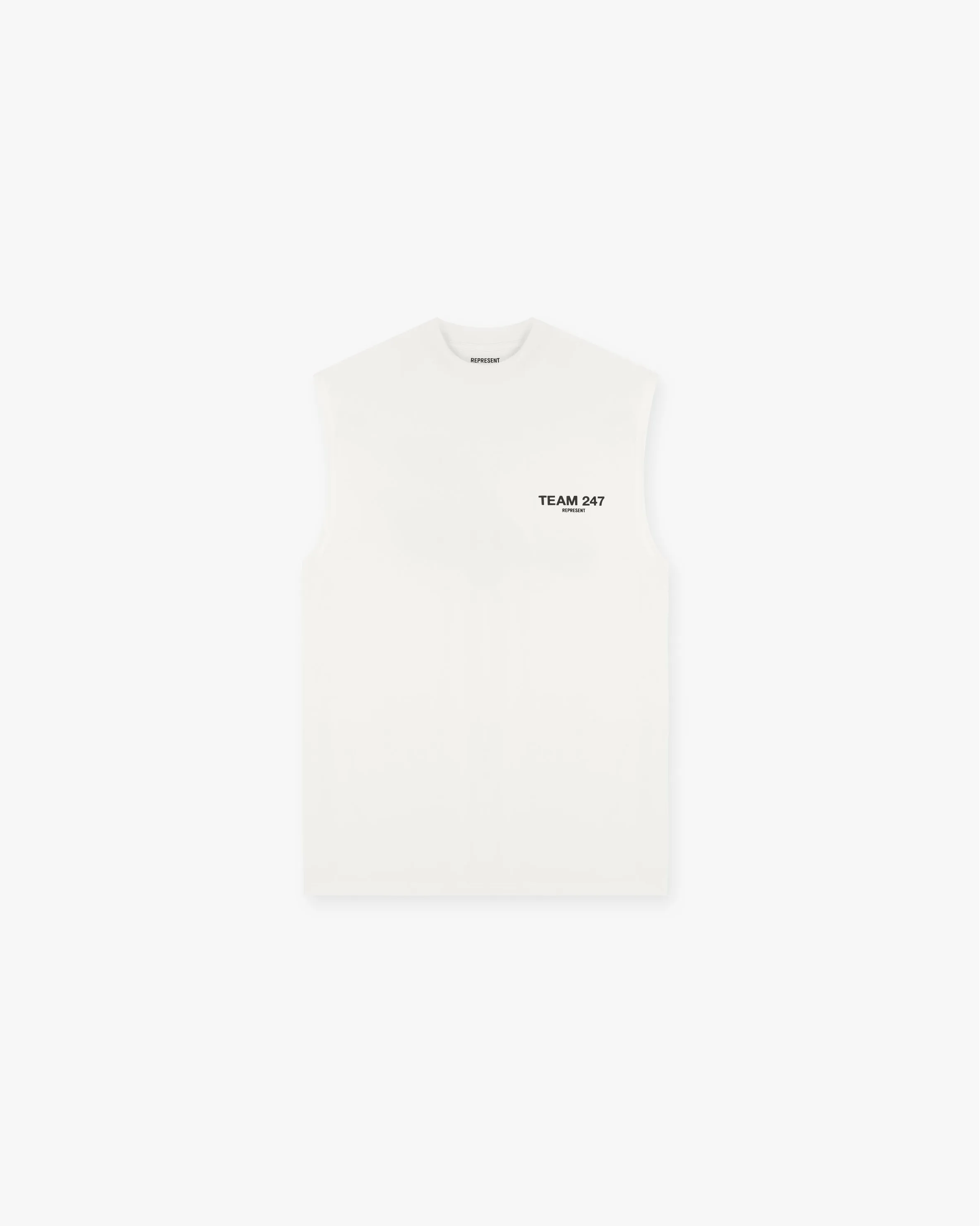 Beachwear Team 247 Oversized Tank - Flat White
