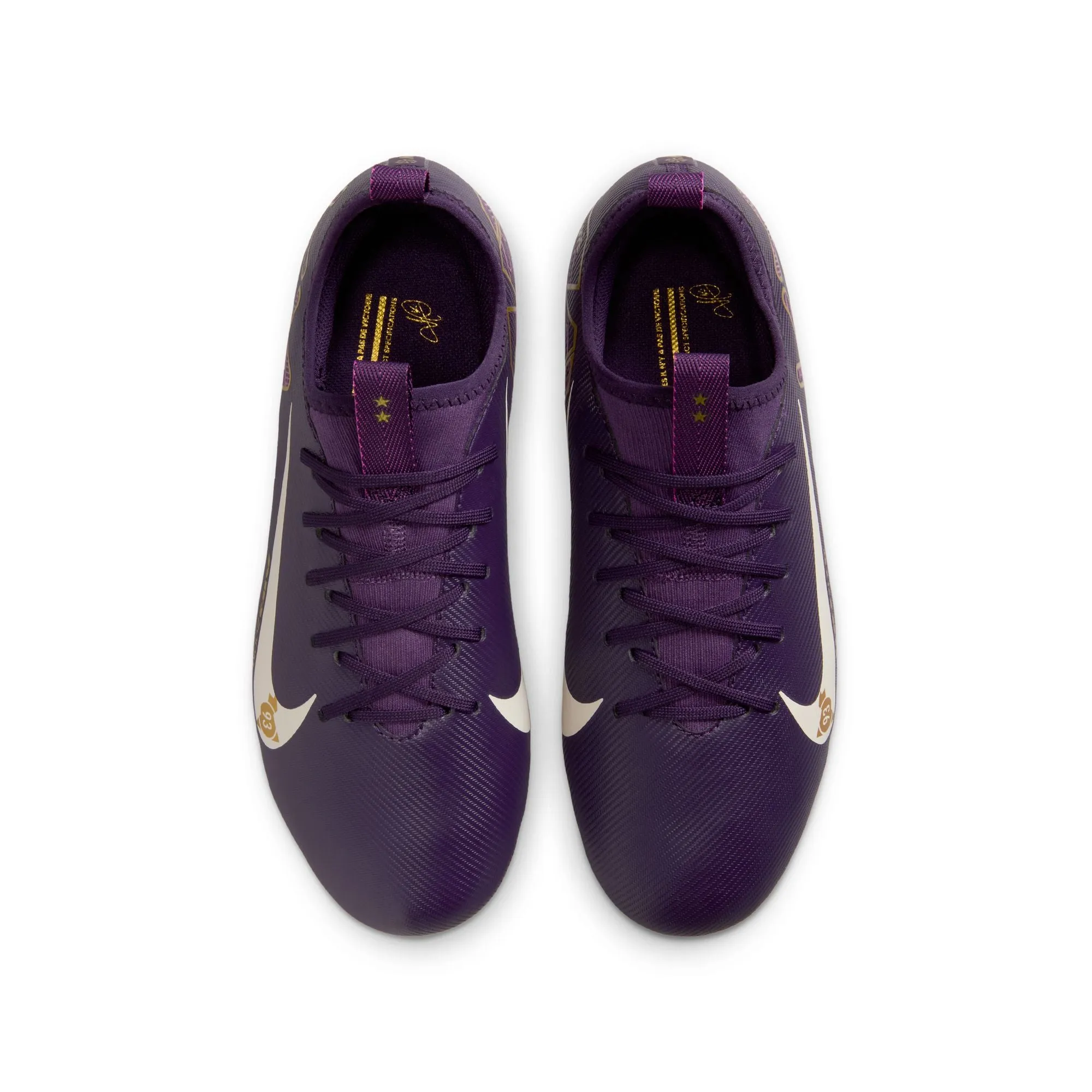 Nike JR Mercurial Vapor 16 Academy "Kylian Mbapp??" FG - Mbappe Weatherproof Lining Dual Density Outsole