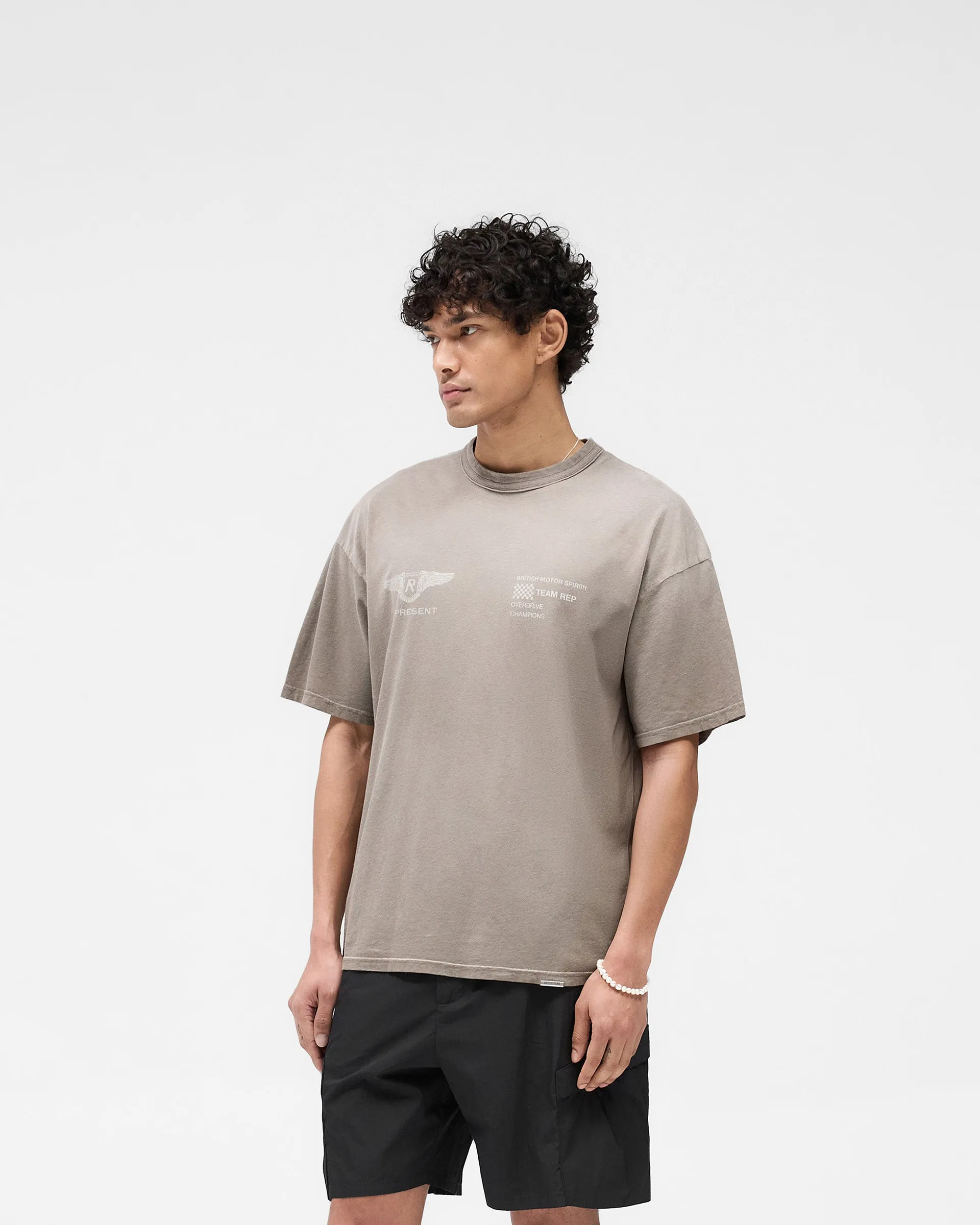 Outdoor Comfort Style Team Rep T-Shirt - Dark Taupe