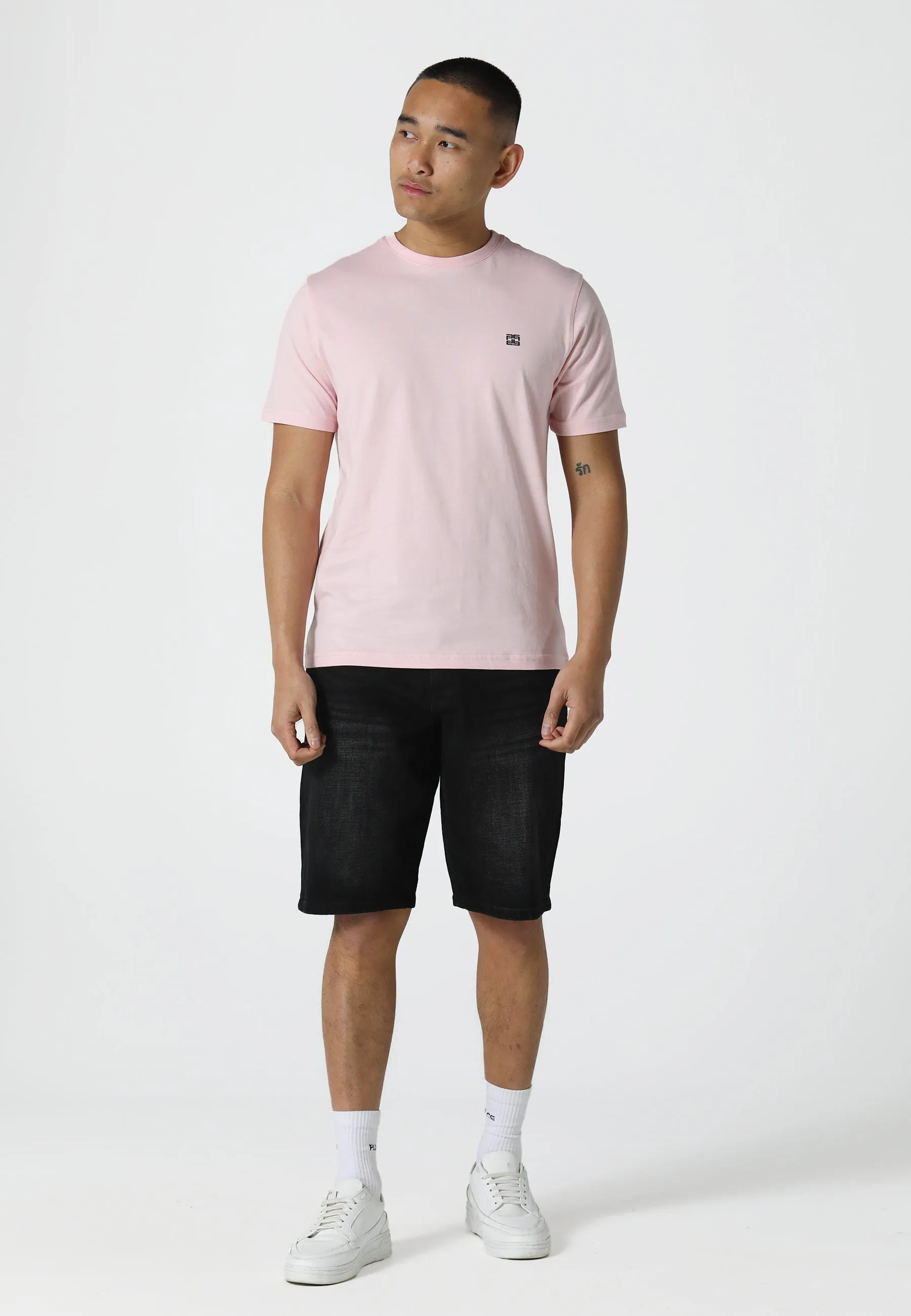 Penrhos Pink T-Shirt Seamless Edging
