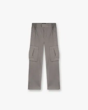 Versatile Layer Flattering Style Tech Cargo Pant - Mid Grey