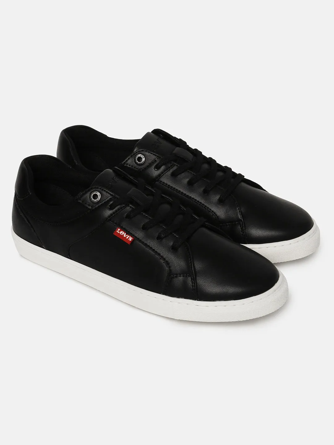 Men's Black Solid Shoes Stage Pop