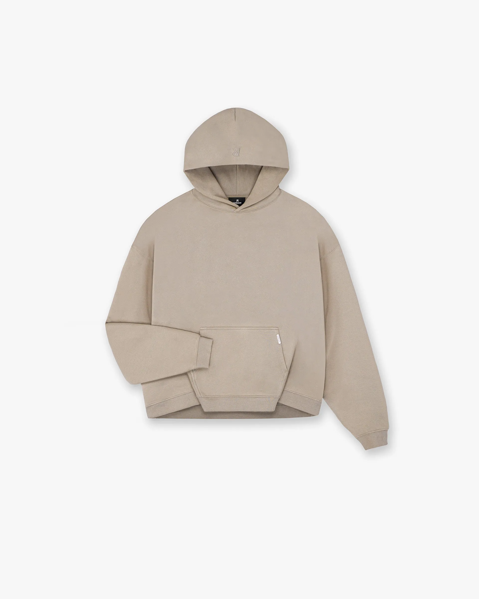 young people Initial Boxy Hoodie - Dune